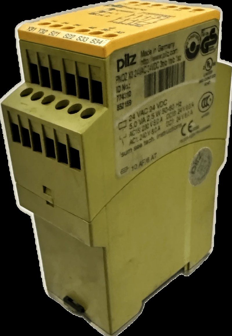 Pilz Sicherheitsschaltgerät PNOZ X3 24VAC 24VDC 3n/o 1n/c 1so