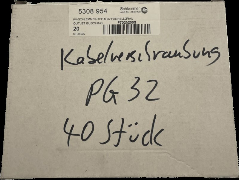 Schlemmer 5308954 SIB F7023200 Kabelverschraubung