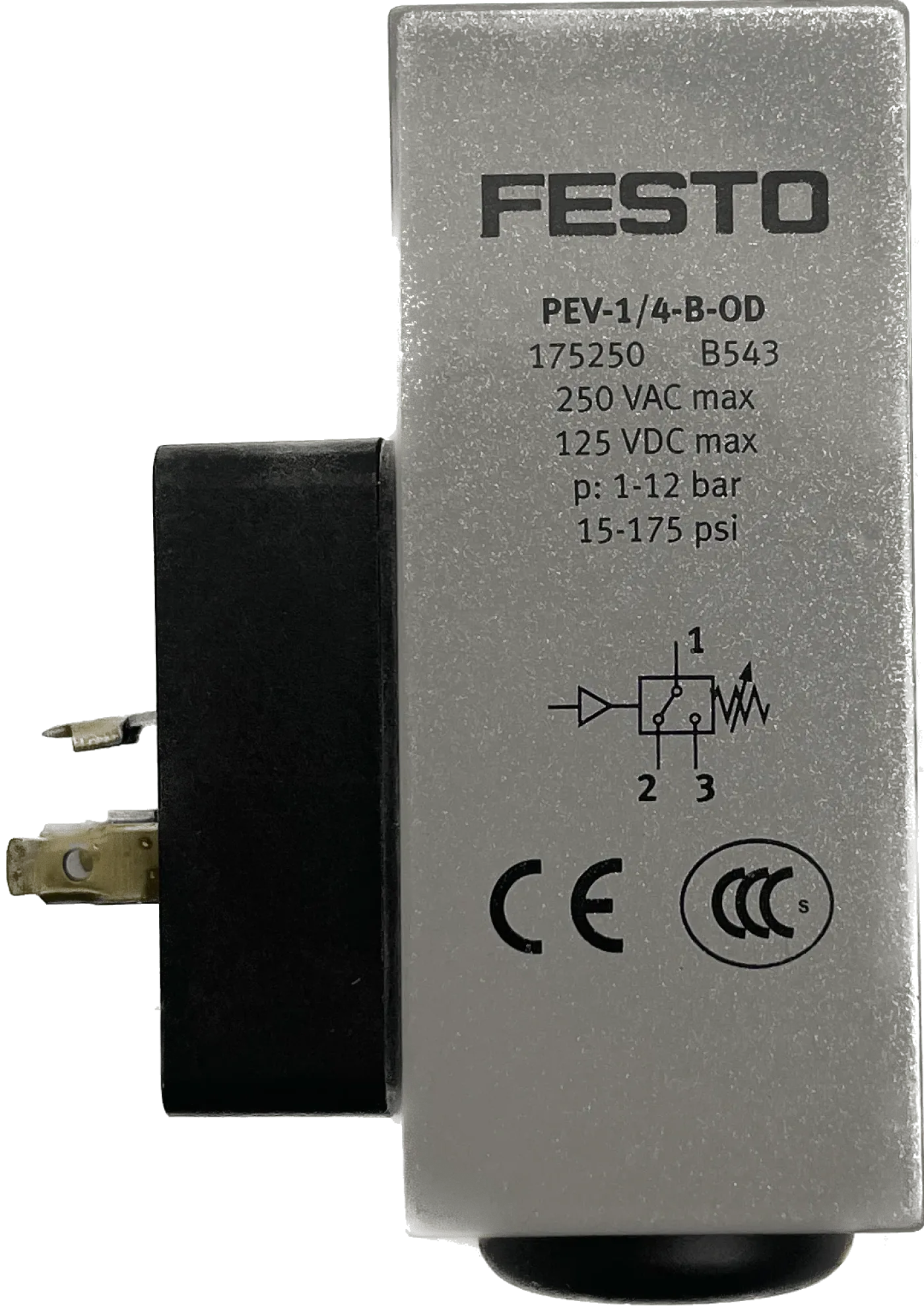 Festo Druckschalter PEV-1/4-B-OD - 2