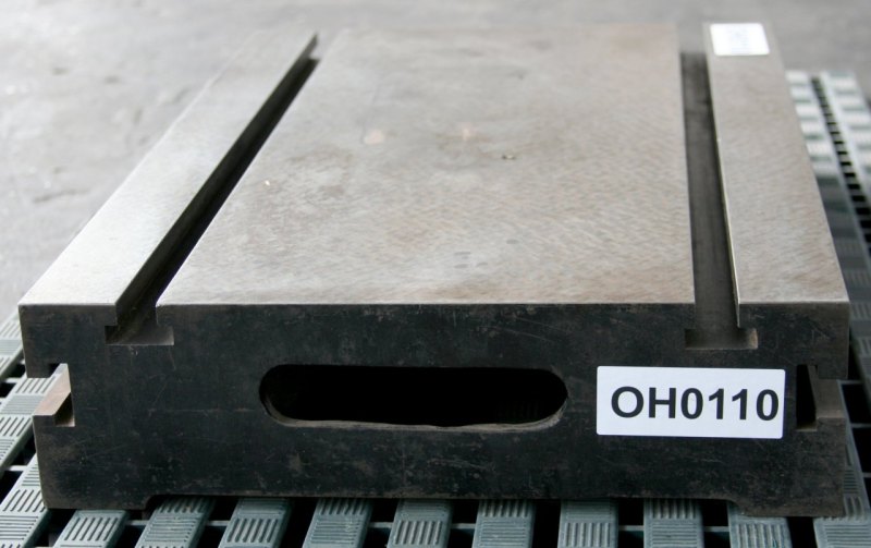 Ersatzteile Aufspannplatte 600 x 400 x 110