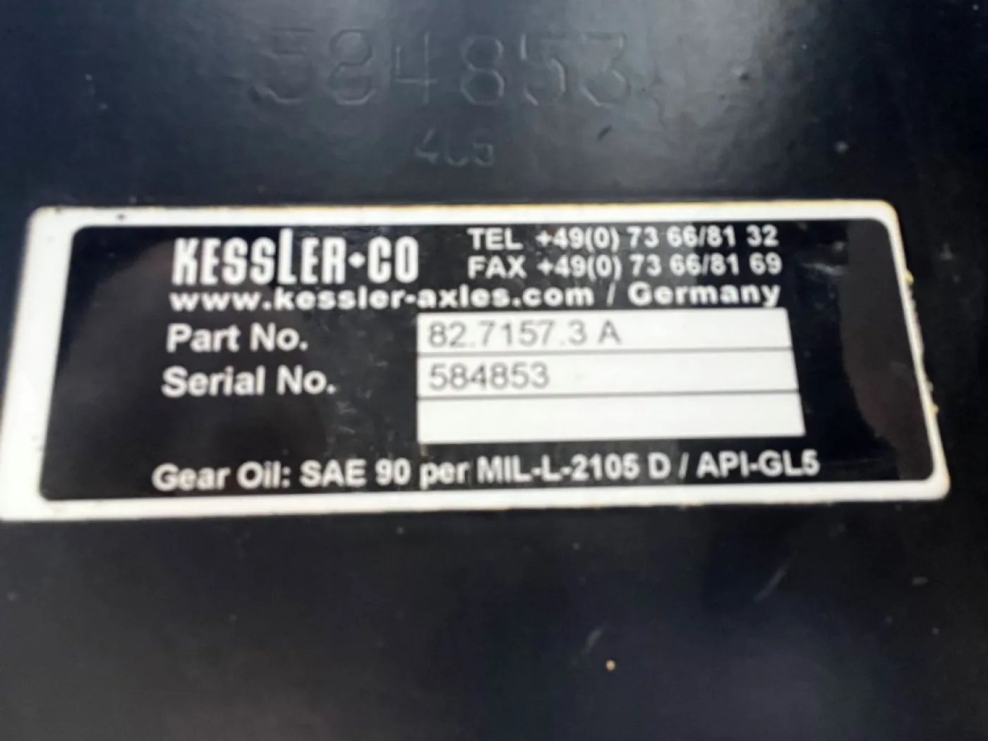 Kessler AXLE PART NO. 82.7157.3A - 3