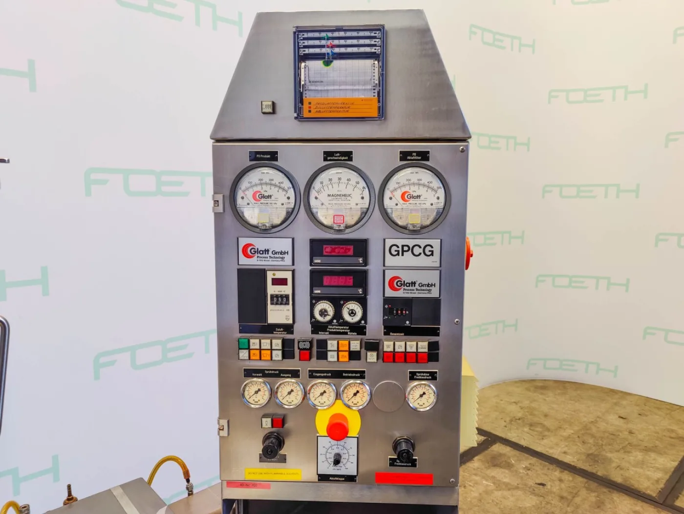 Glatt GPCG-1 - Fluid bed dryer batch - 8