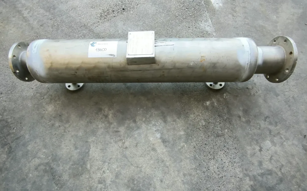 TUBULAR HEAT EXCHANGER MCS 5 M2 IN STAINLESS STEEL
