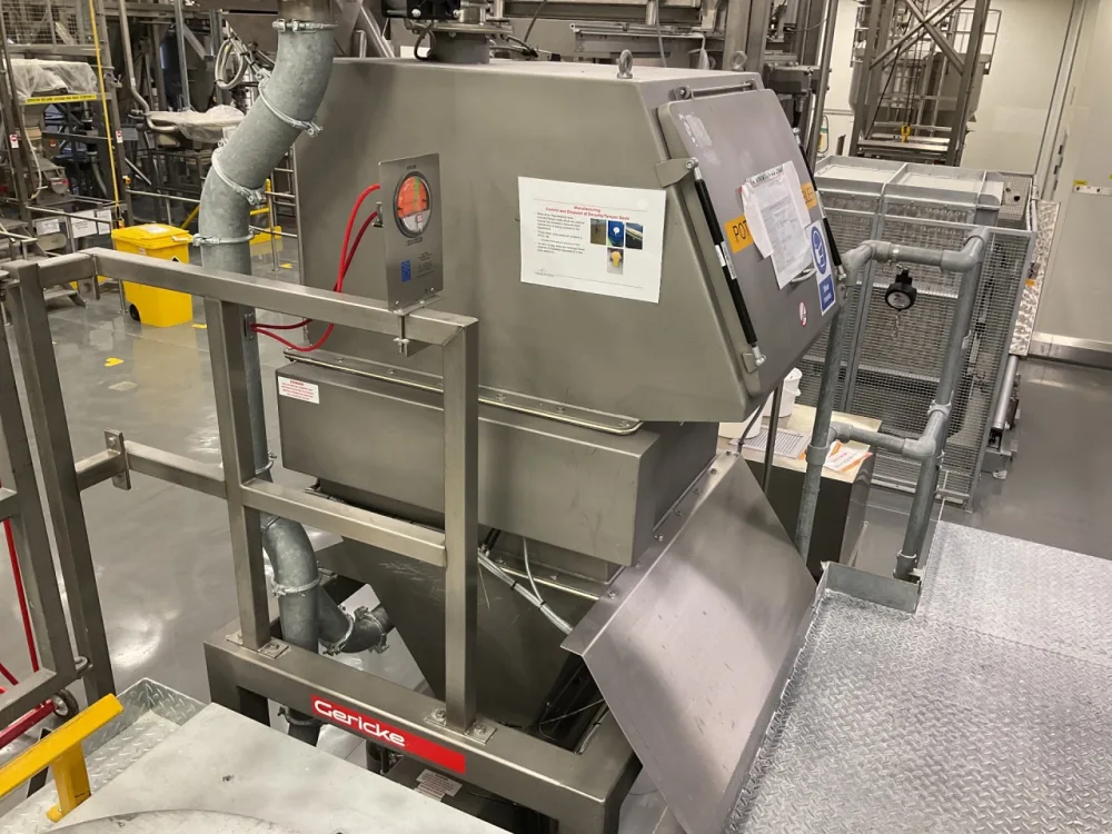 Gericke NB300X450 MK2 - Bag dump station