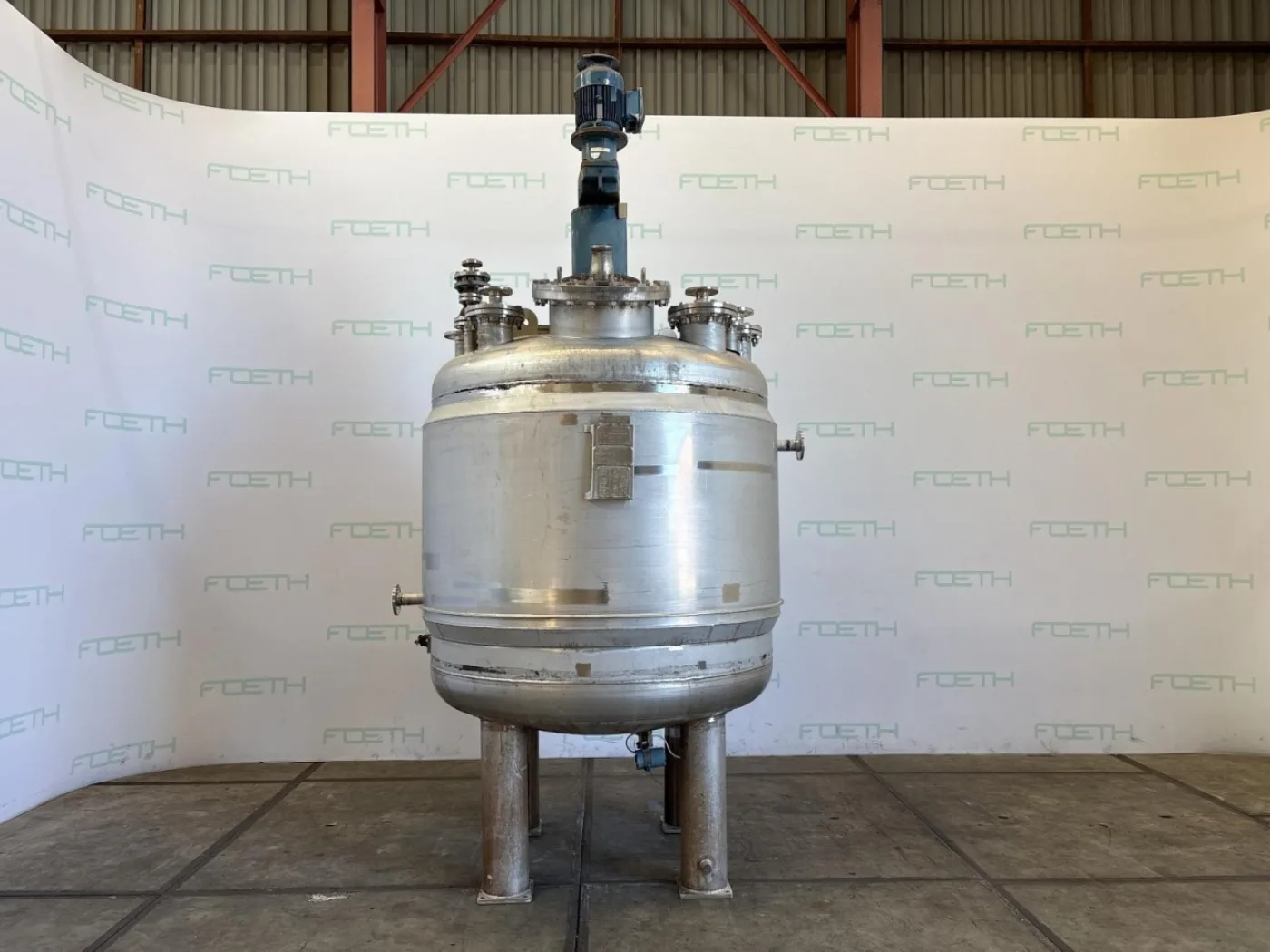 Fib Leeuwarden 3840 L - Stainless Steel Reactor - 6