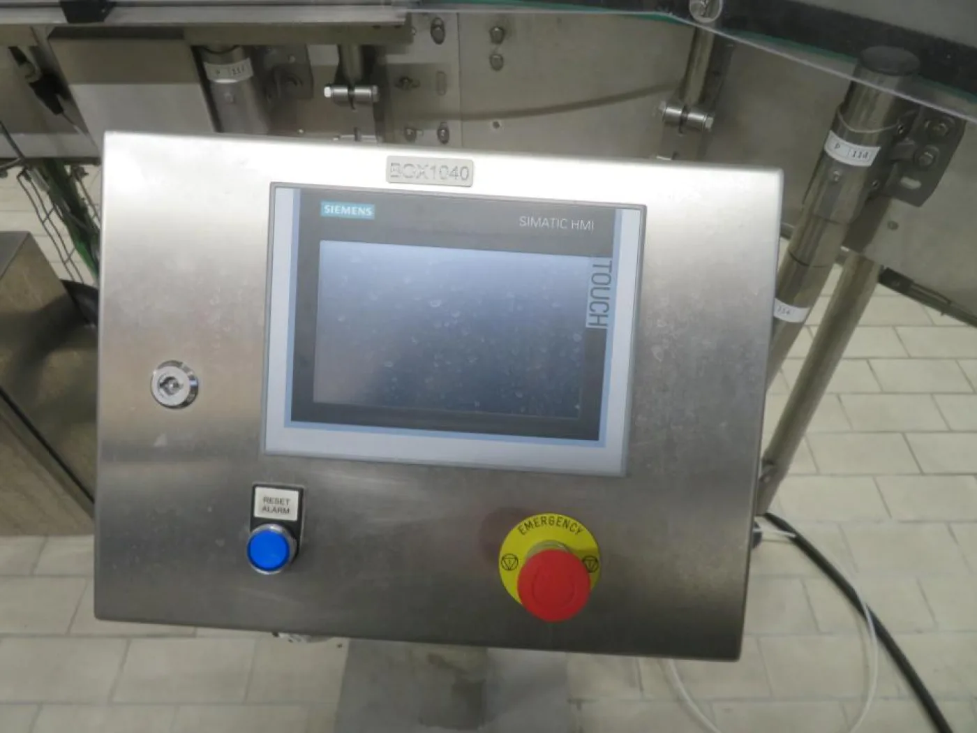 2015 Sipac Sipac 010 011 In Alimentation Convoyeur Belt System for Bouteille Remplissage Machine - Line 4 - 8