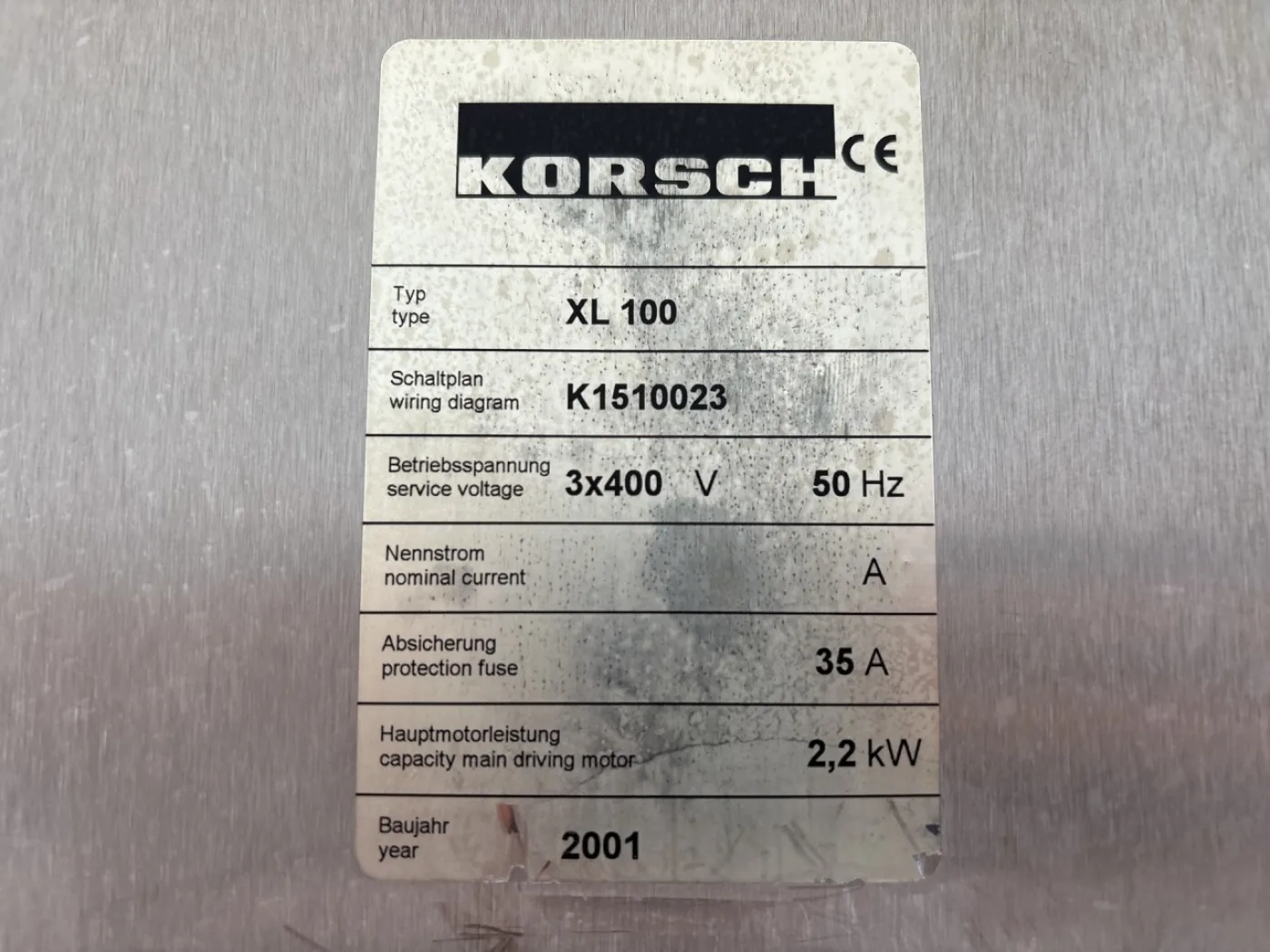 Korsch Pressen XL100 - Rotating tablet press - 7