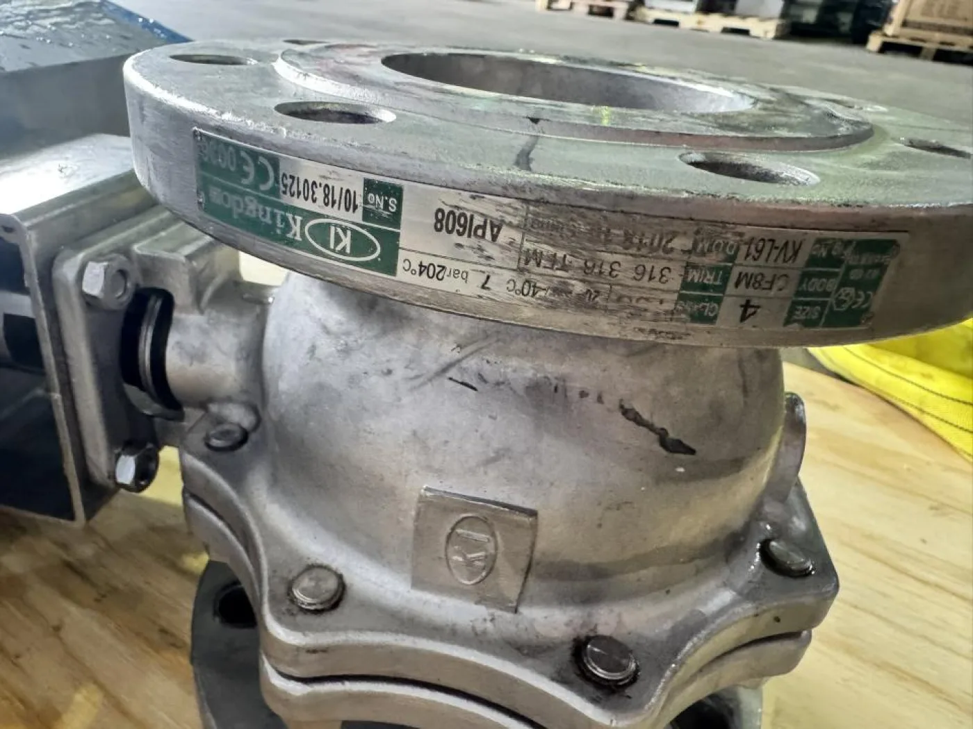 Max-Air Technology Pneumatic actuated stainless-steel ball valve - 8