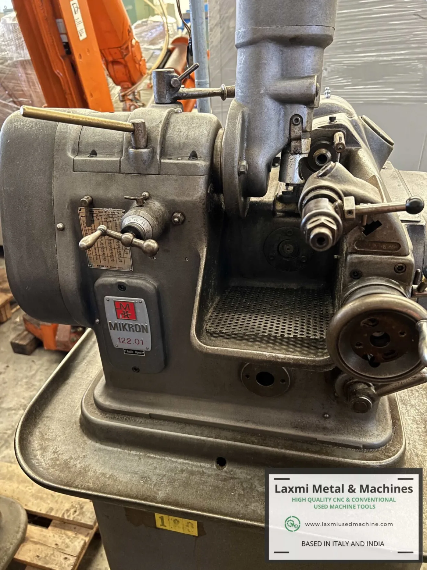 HORIZONTAL GEAR HOBBING, MIKRON - 122.01 type 32 - Laxmi Metal & Machines, Rohtak - 3
