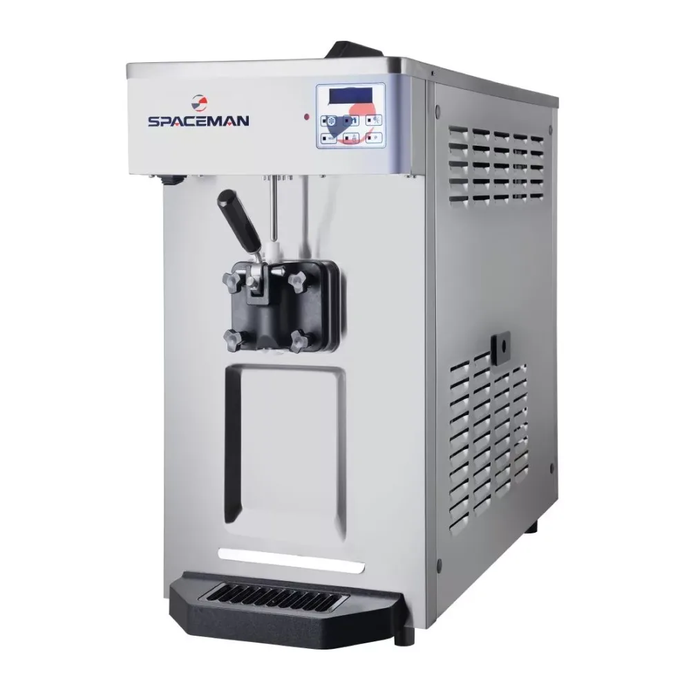 Spaceman Pasteurised Pump-Fed Tabletop Soft Serve Ice Cream Machine T28C - islandcatering