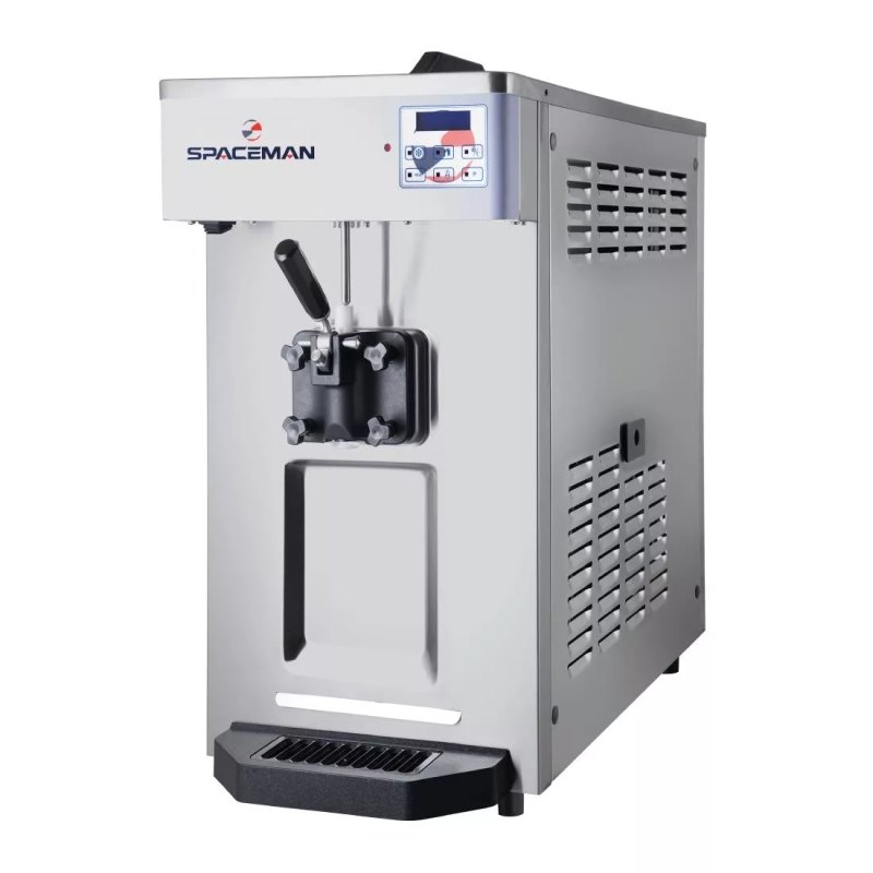Spaceman Pasteurised Pump-Fed Tabletop Soft Serve Ice Cream Machine T28C - islandcatering