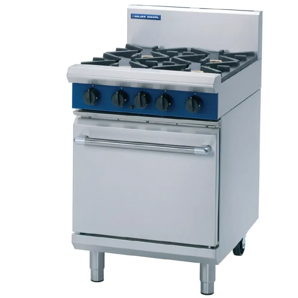 Blue Seal Static Propane Gas Oven Range 504D-LPG - islandcatering