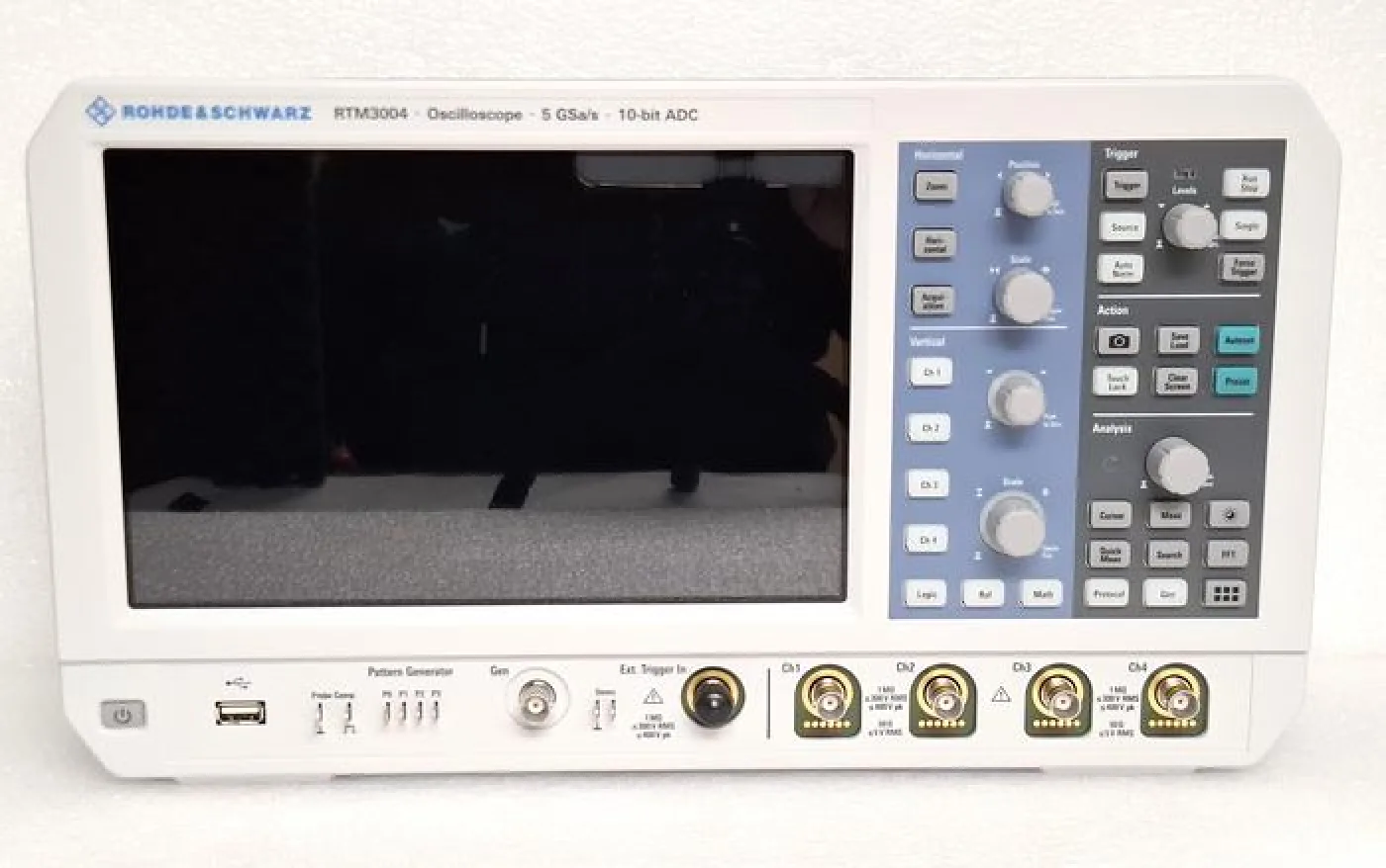 Rohde & Schwarz (R&S) RTM3004 (RTM-BNDL) 500MHz 4 Channel Oscilloscope - 7