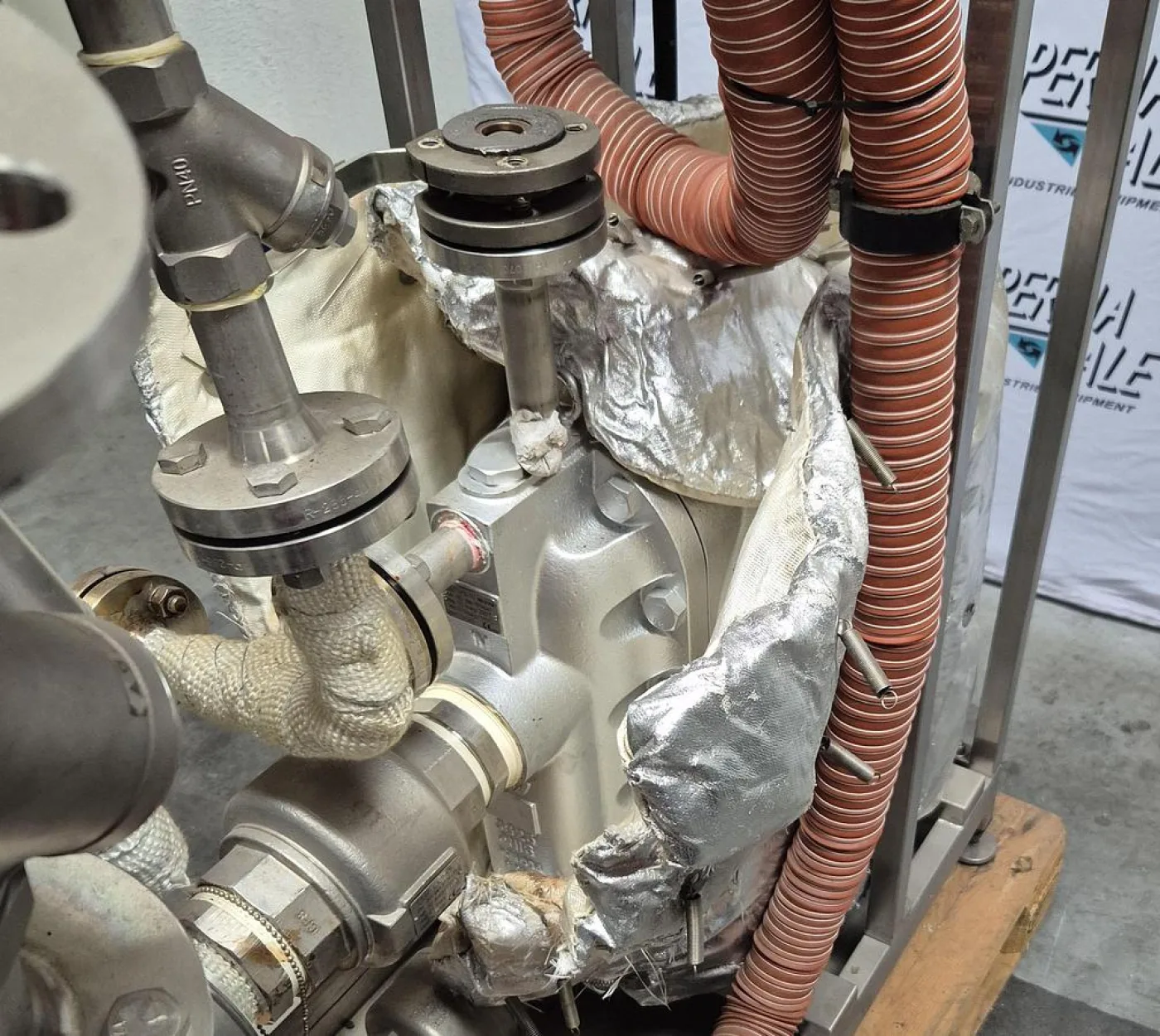 C.E.P. Parma Vakuumpumpe mit TLV Dampfsystem-Komponenten - 5