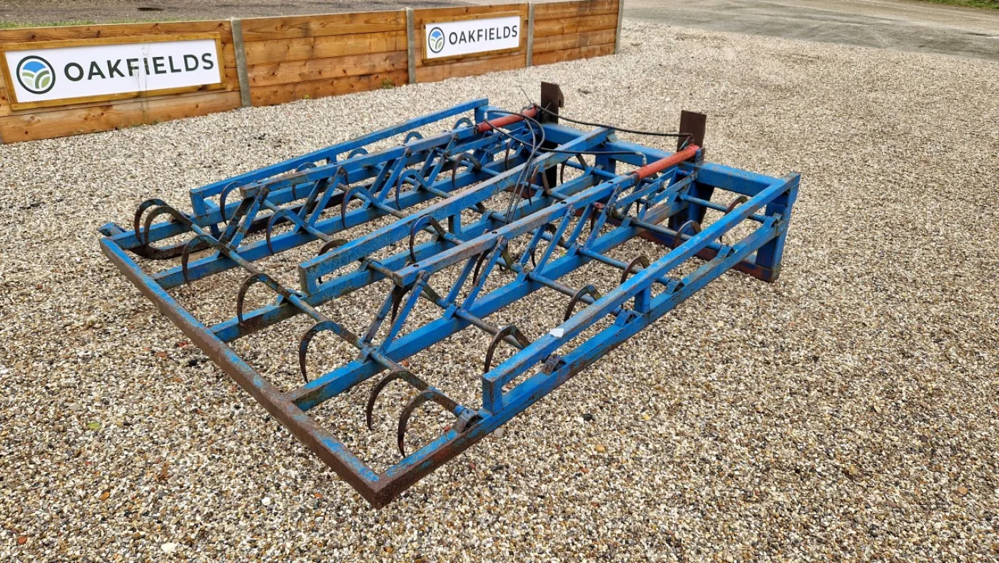 HD Flat 10 Bale grab to suit JCB - 1
