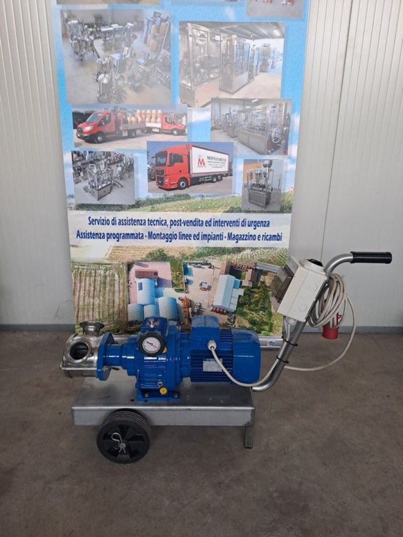 LIVERANI PUMP MODEL MAJOR 60 WITH SPEED VARIATOR, SECOND HAND MACHINE
