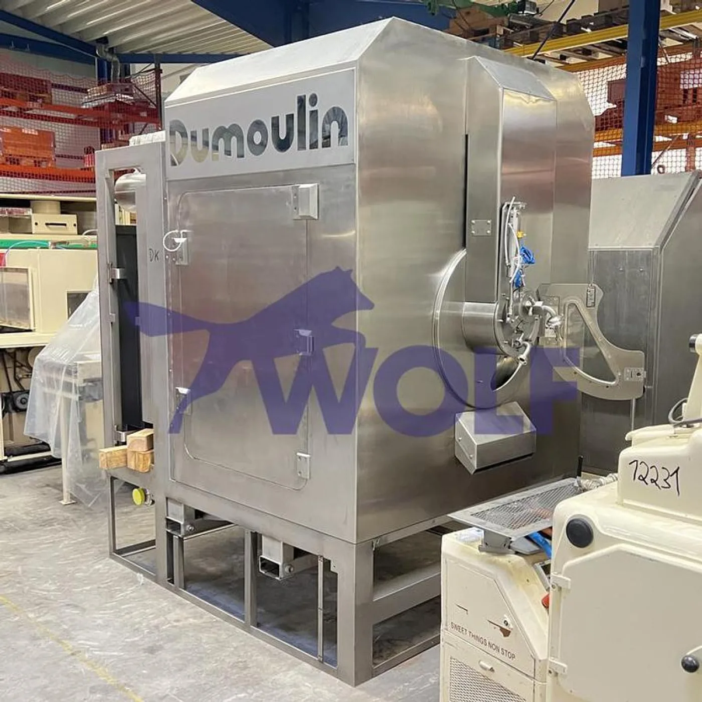 Hartzucker-Drageetrommel DUMOULIN - Type IDA-150-XP (Pharma), Baujahr 2015. - 1