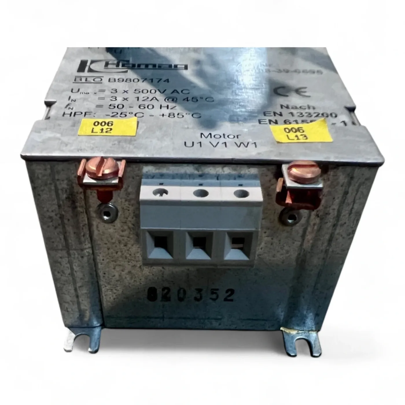HOMAG Funkentstörfilter BLO B9807174 3x500 V AC 12 A – Artikelnummer 4-008-39-0695 - 5
