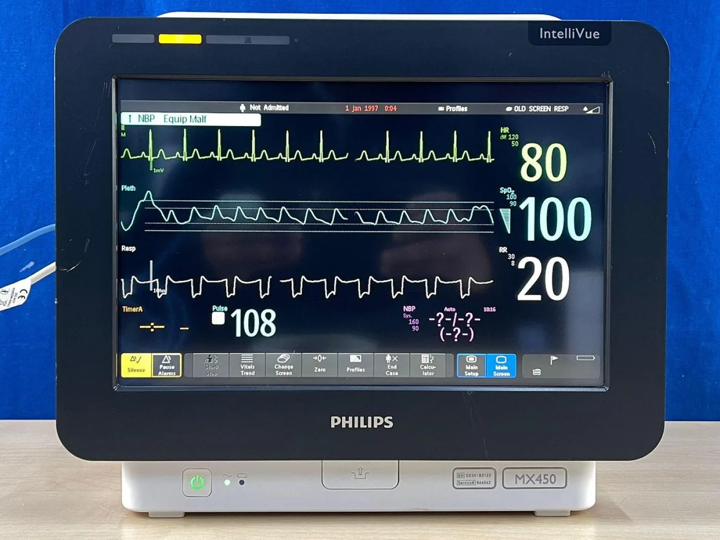 Philips IntelliVue MX 450 Patient Monitor REF-866062 YOM: 2018 - 4
