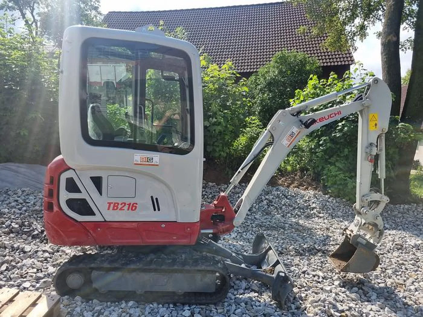 2021 Takeuchi TB216 Minibagger - 2