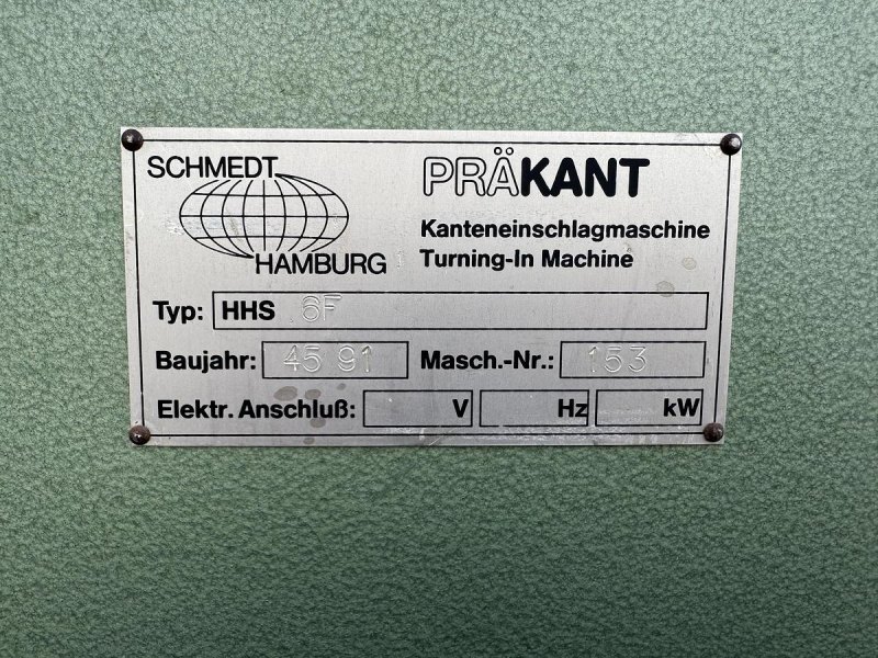 1991 Schmedt Präkant
