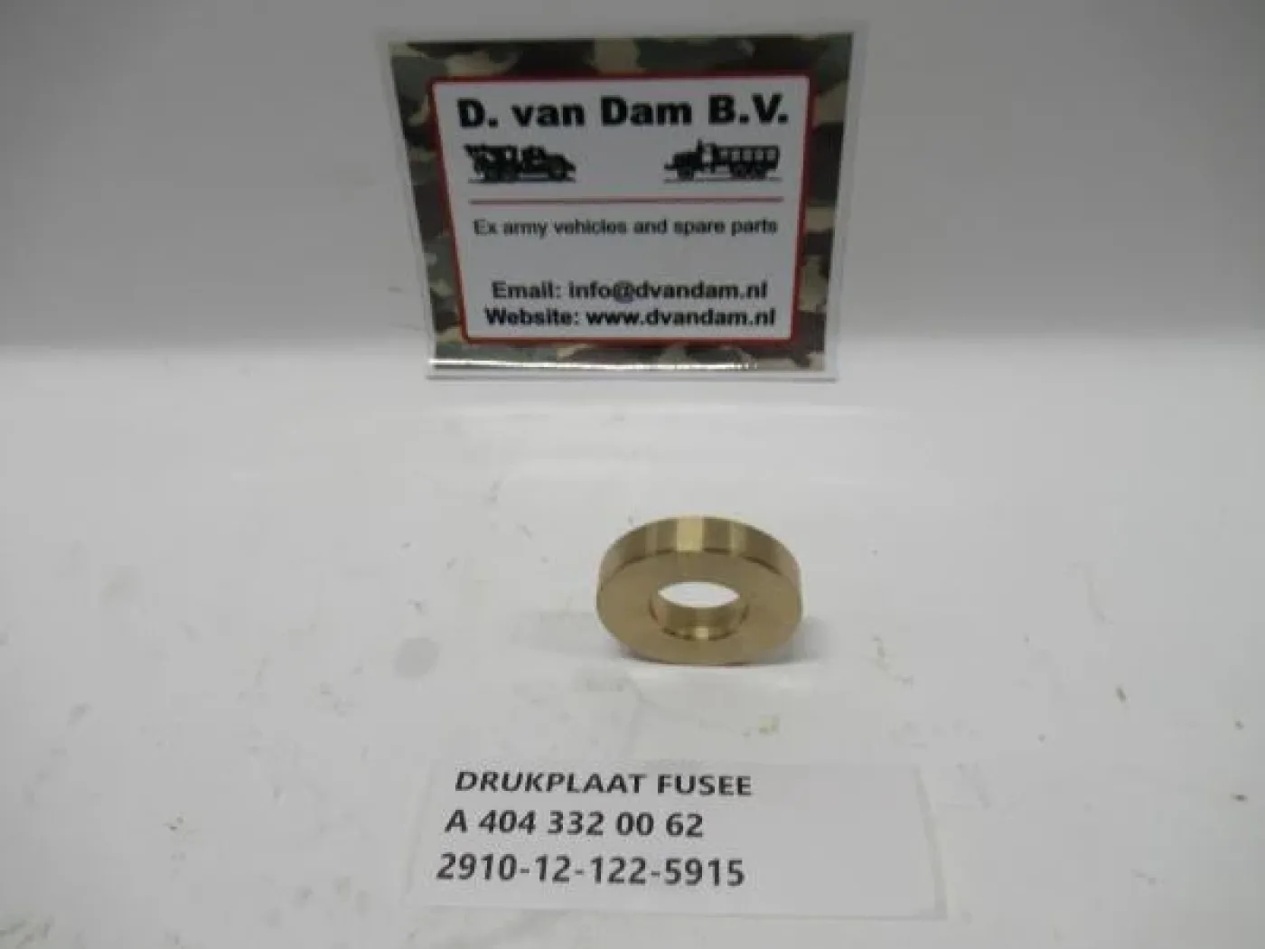 Drukplaat fusee - 3