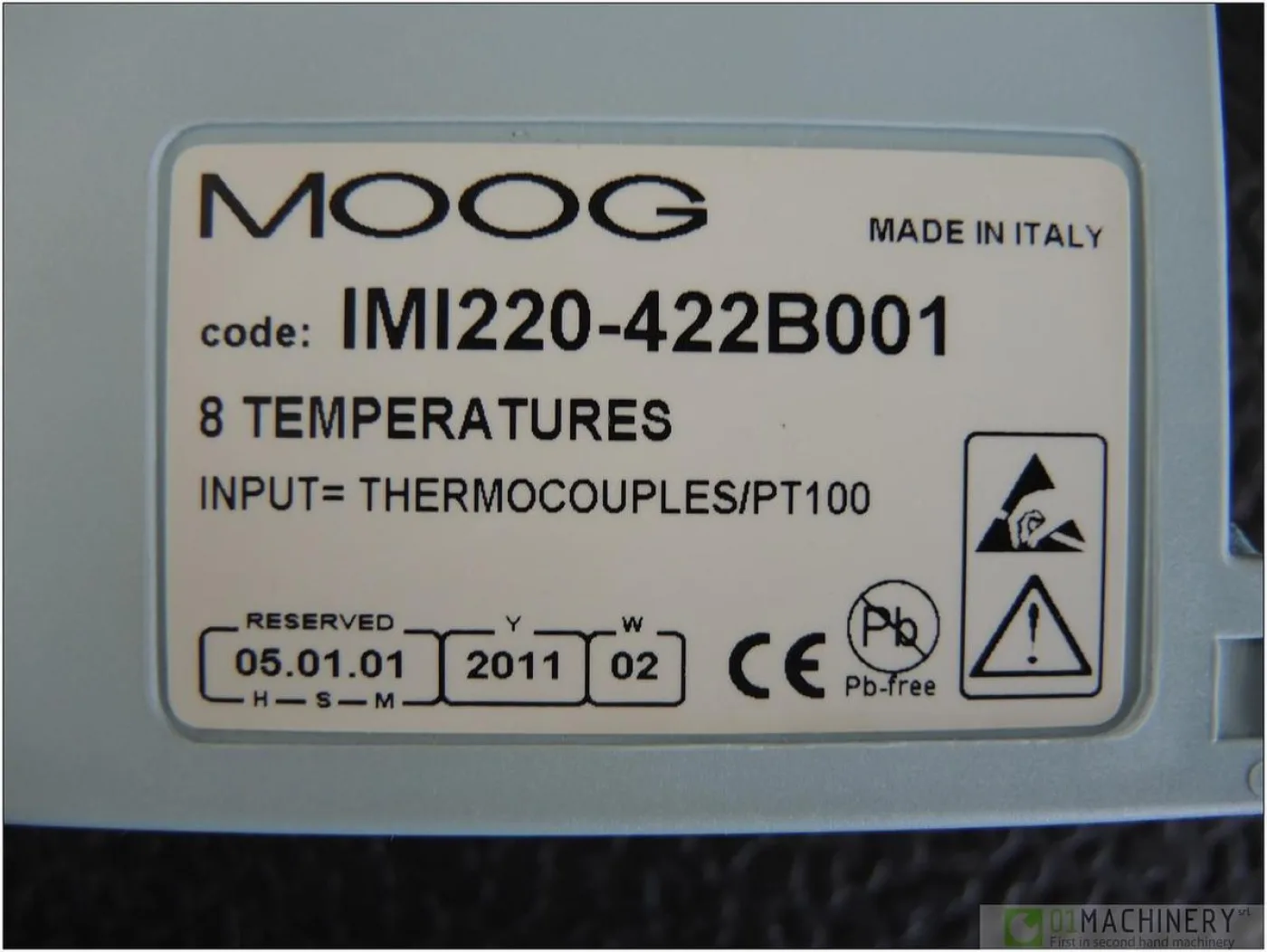 2011 MOOG IMI220-422B001 AI2562 - 3