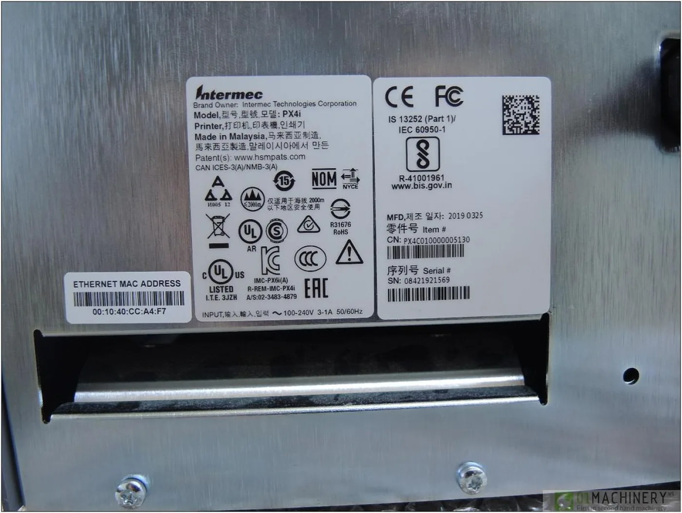 2019 INTERMEC Px4i AI2473 - 4