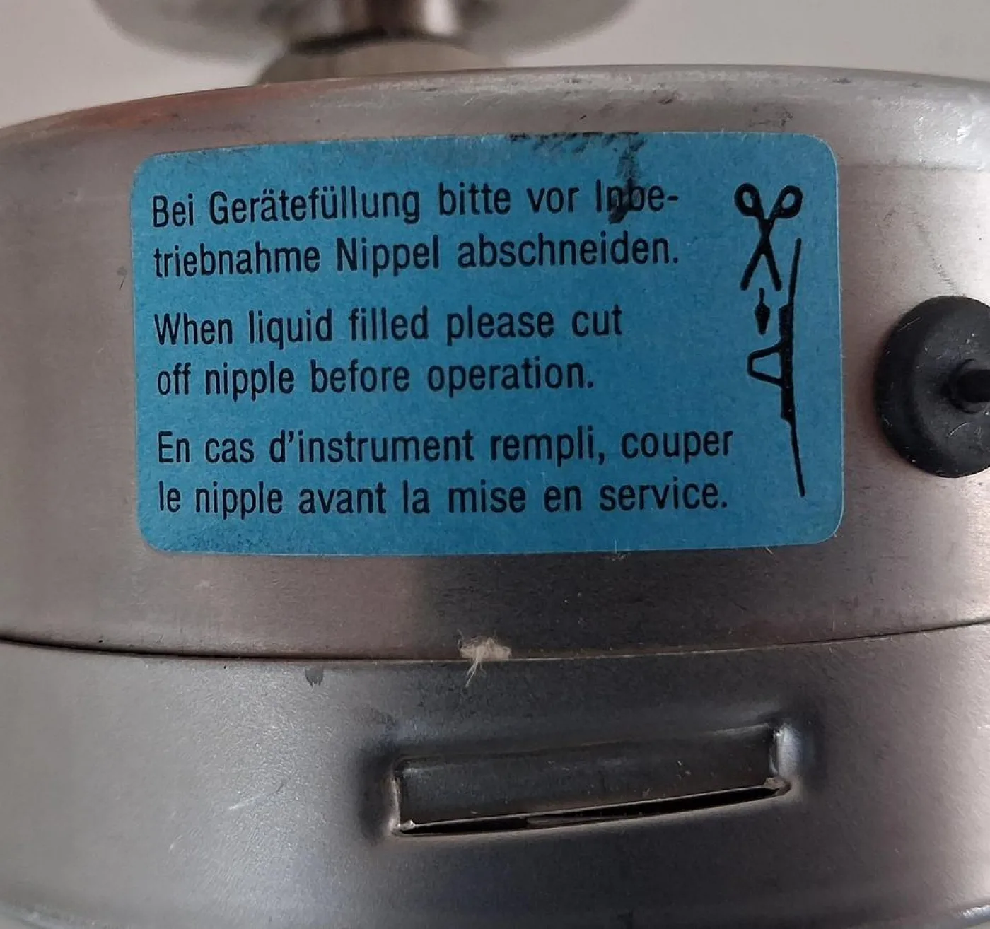 HAENNI Helium Leak Test Sicherheitsmanometer - 6