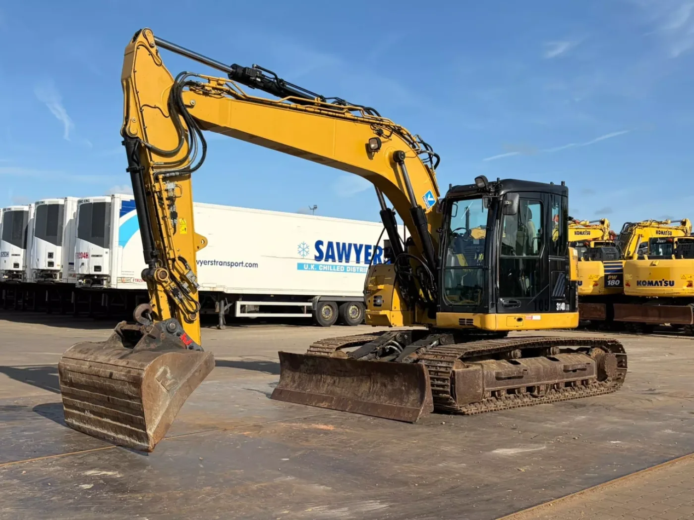Caterpillar 314DLCR – Front Blade - 2