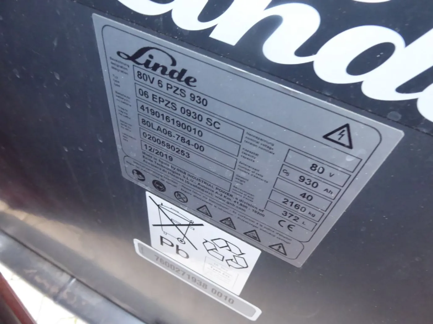 Linde E50L-01/600 Containerfähig - 6