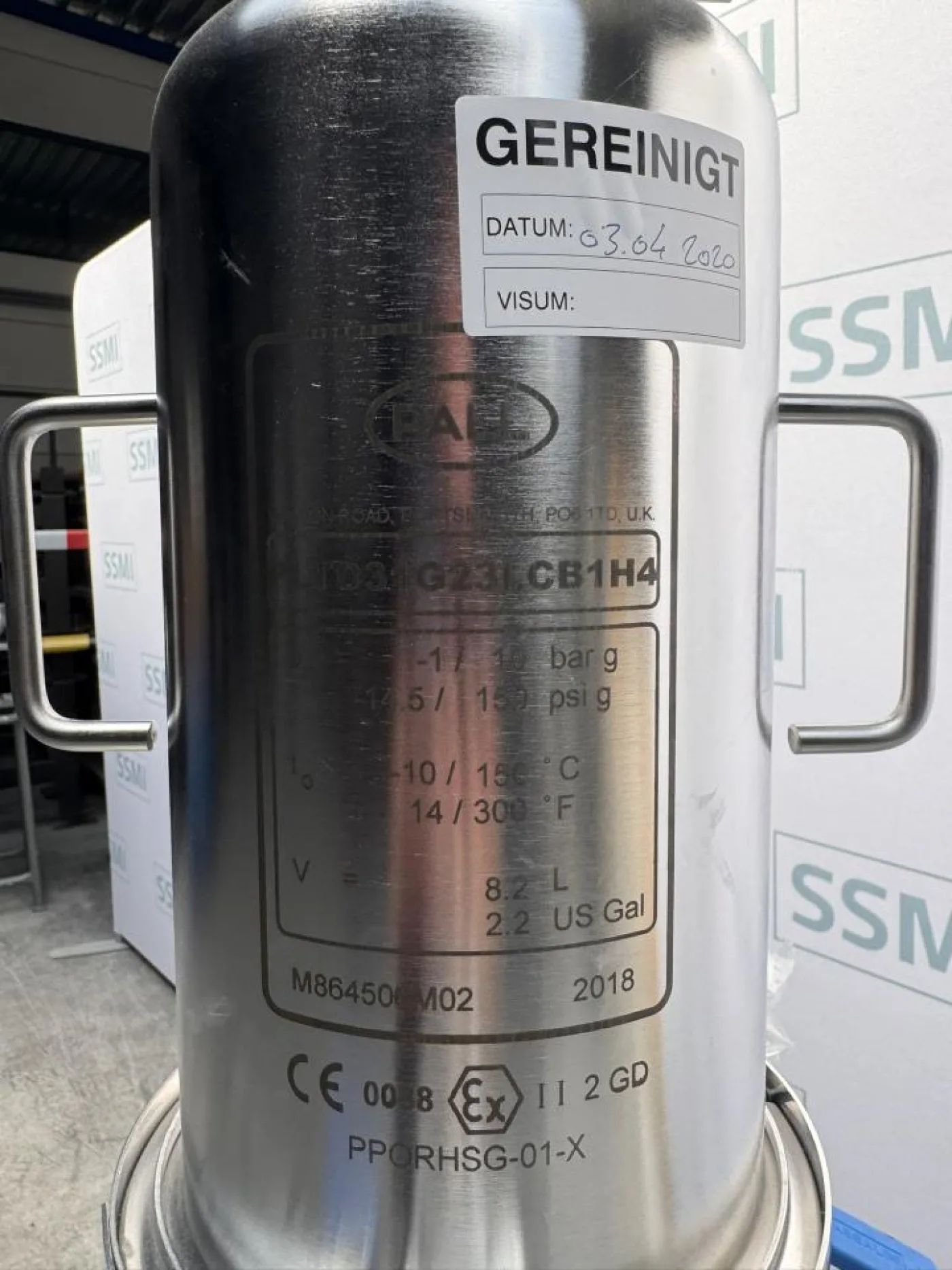 Pall filtration Filter with 3 x 10" - 5