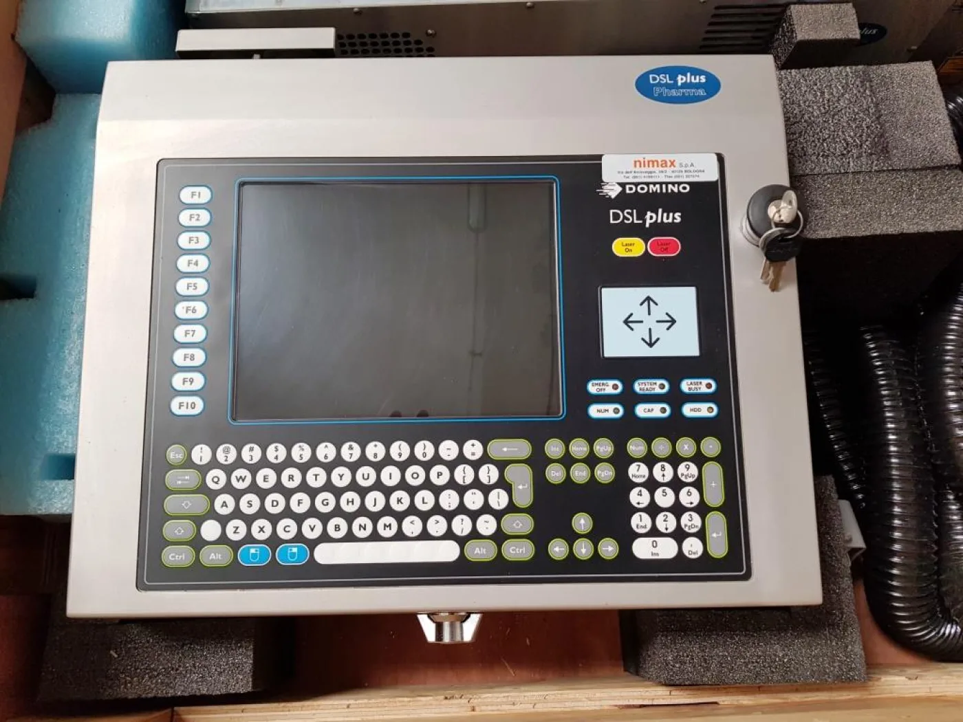 MARCATORE CODIFICATORE LASER – DOMINO – MOD. BCP5 DPX1000 - 6
