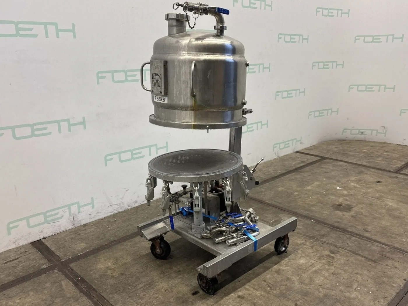 Seitz - Werke EF60/125CW — 0,26 m² - Nutsche filter - 5