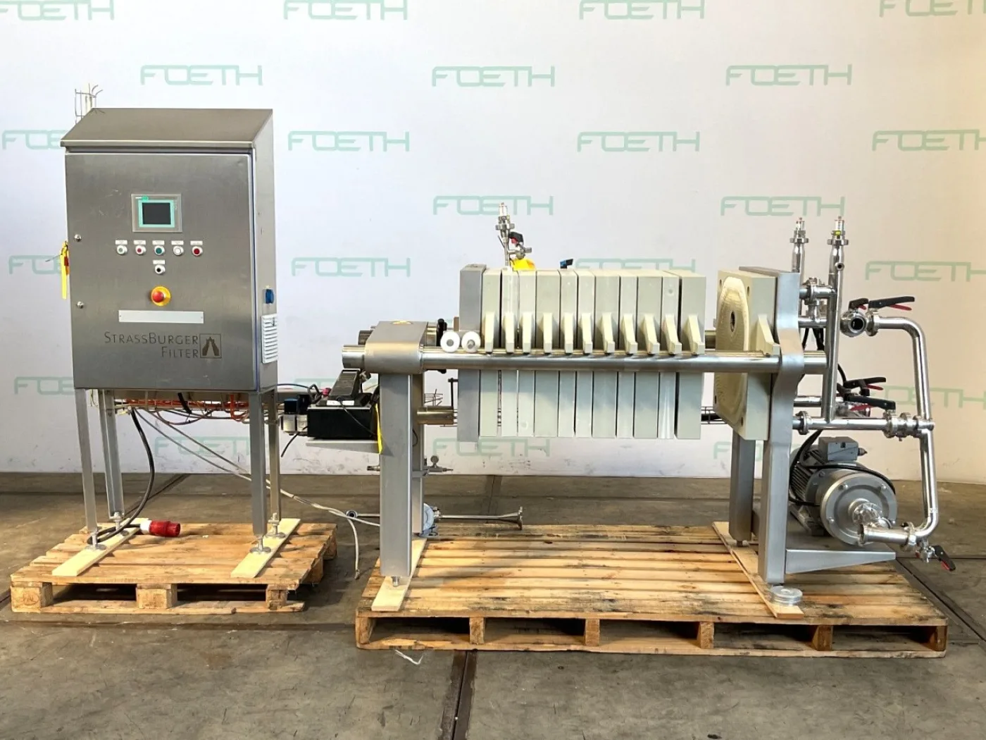 StrassBurger Filter GmbH W-MFP 630/IC-E — Membrane - Filterpress - 2