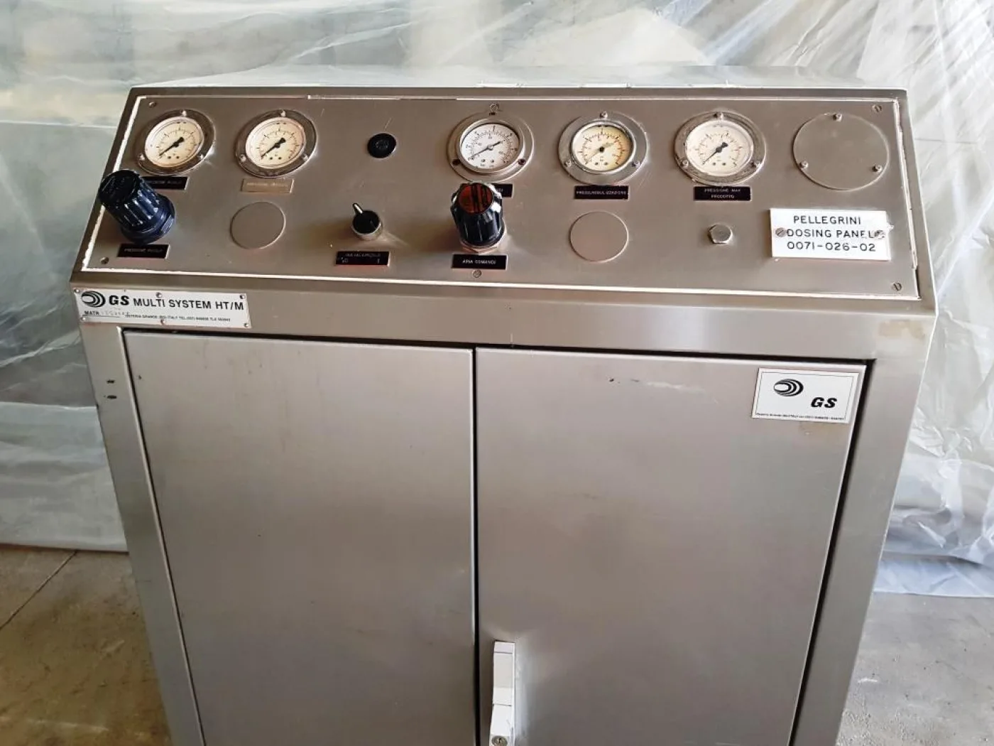 POMPA DI DOSAGGIO E QUADRO COMANDI BASSINA GS MULTI SYSTEM HT/M - 3