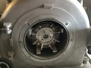 USED STAINLESS STEEL 316 OSCILLATING HAMMER MILL