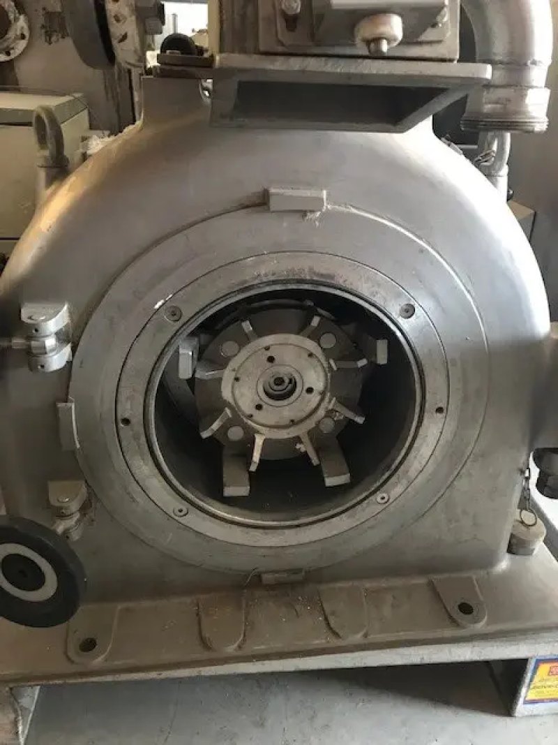 USED STAINLESS STEEL 316 OSCILLATING HAMMER MILL