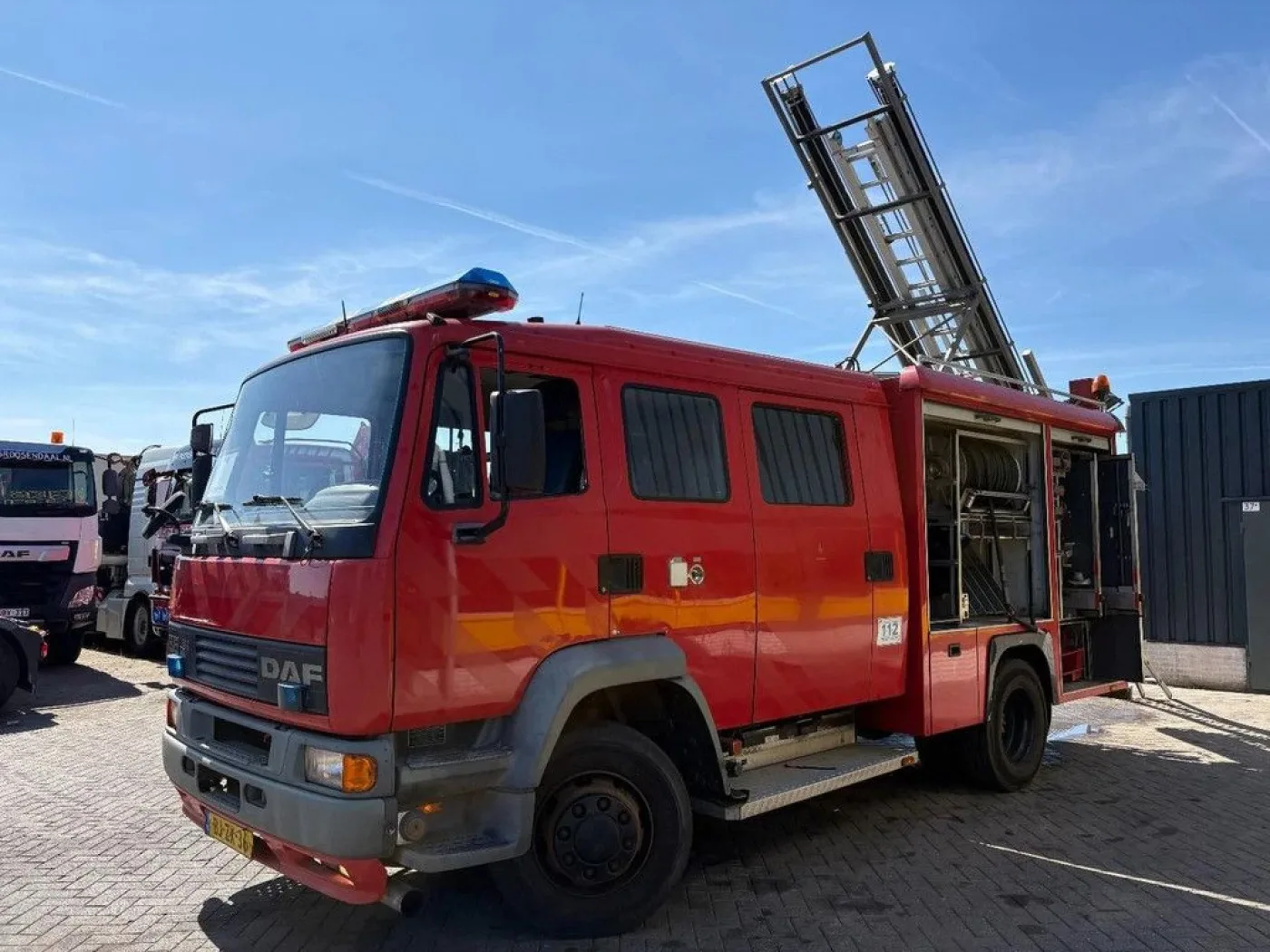 DAF Ae55Ce Ae55Ce + Fire Truck + 116766 Km + Extendable Ladder + 1500 L Water Tank - 4