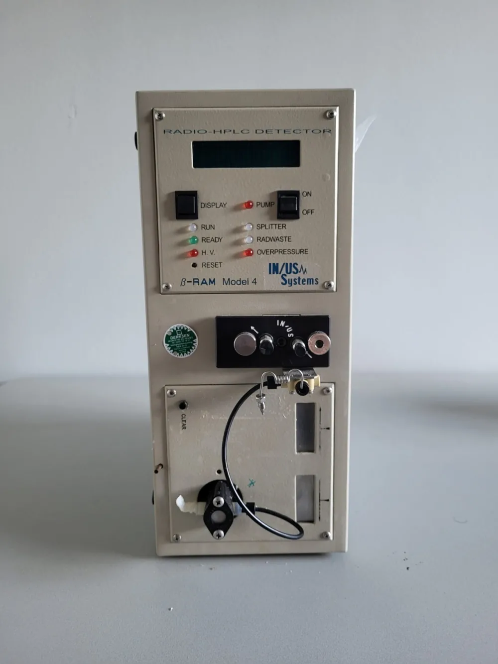 612 - Used Radio HPLC detector B-ram model 4 with accesories and software