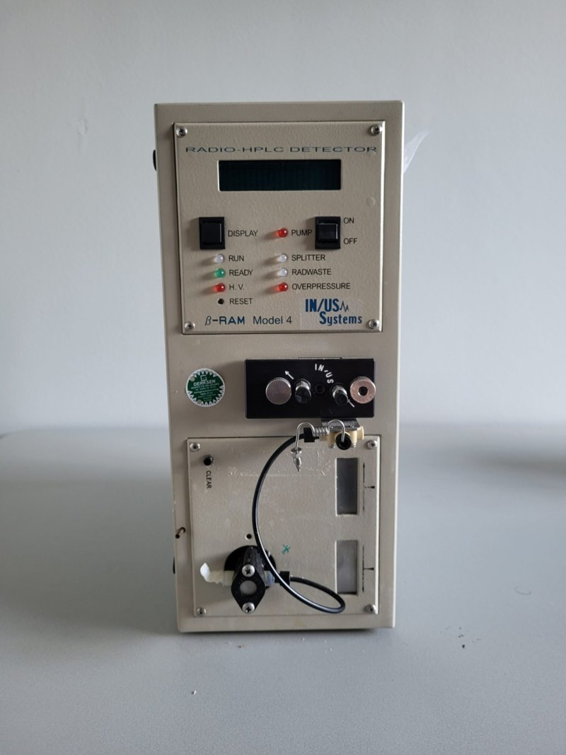 612 - Used Radio HPLC detector B-ram model 4 with accesories and software