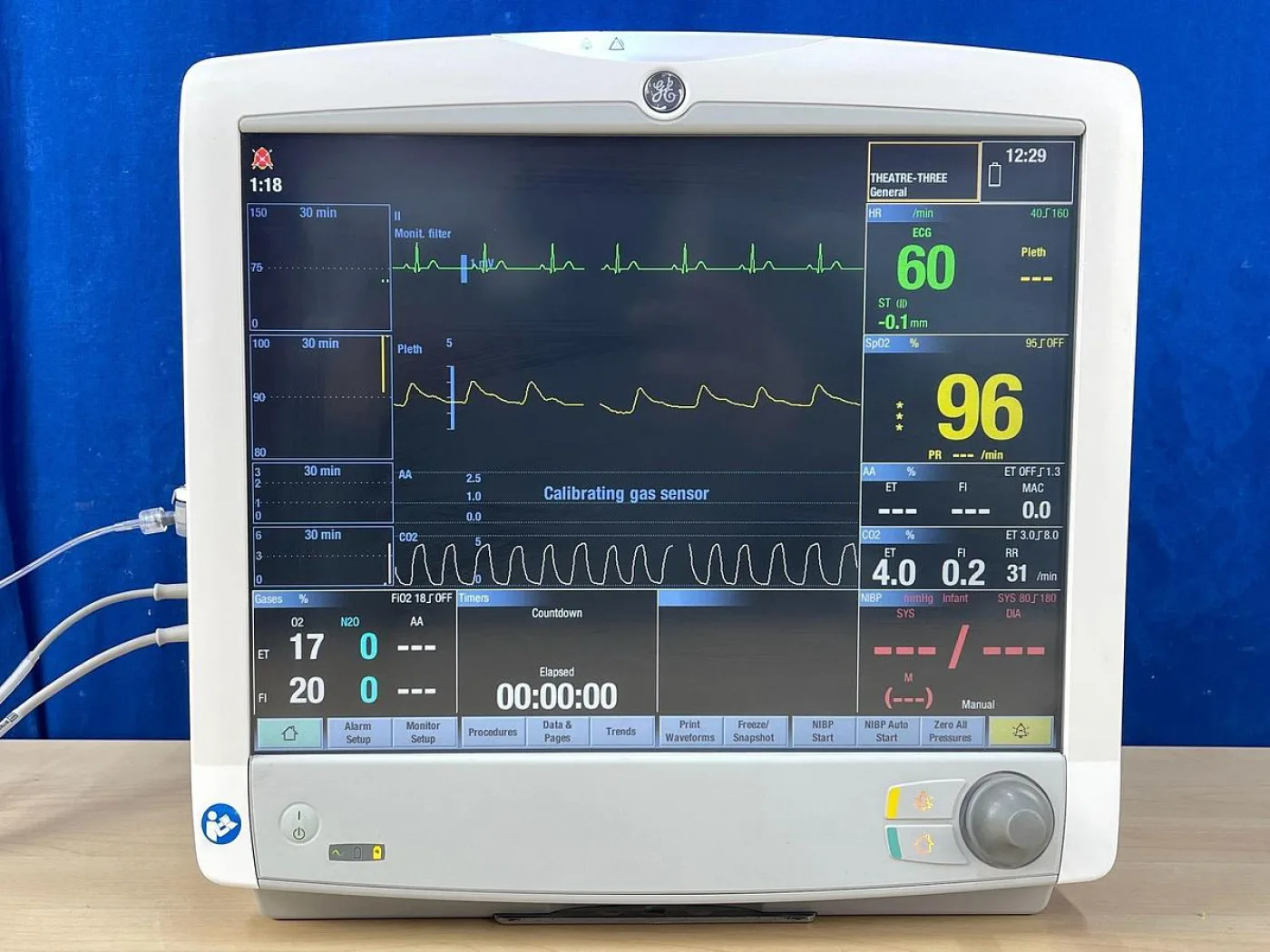 GE Carescape B650 Patient Monitor YOM: 2016 - 3