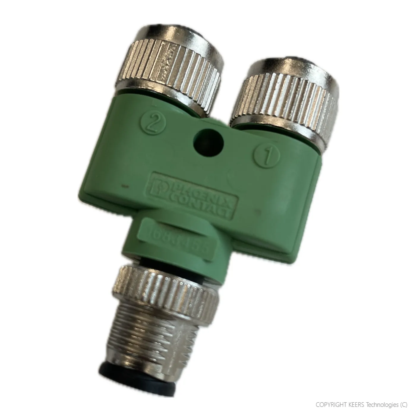 KT-1683455 Phoenix Contact SAC-3P-M12Y/2XM12FS PE - 1