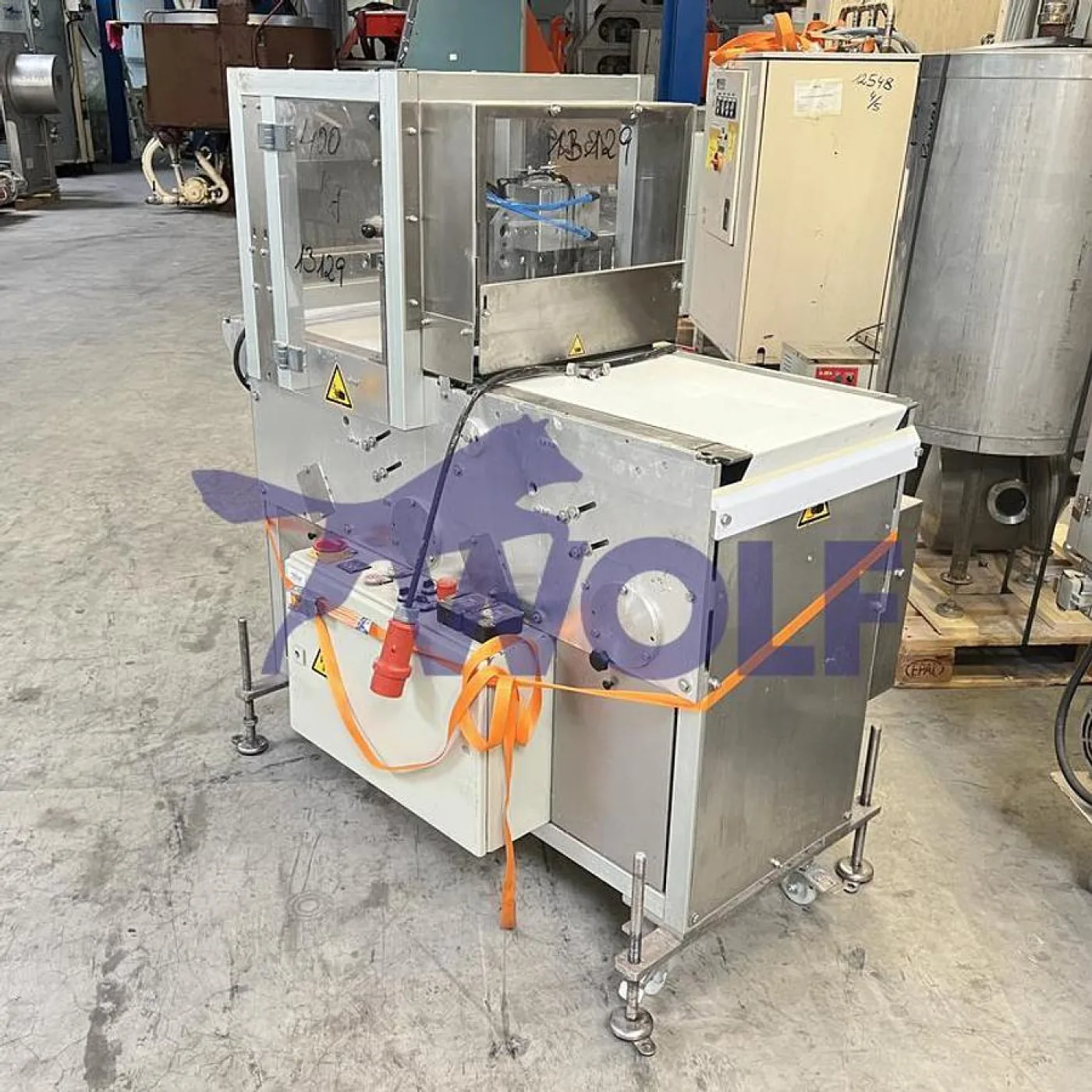 Hackvorrichtung Krüger & Salecker type - STH400501, mit Arbeitsbreite von 400 mm. - 2