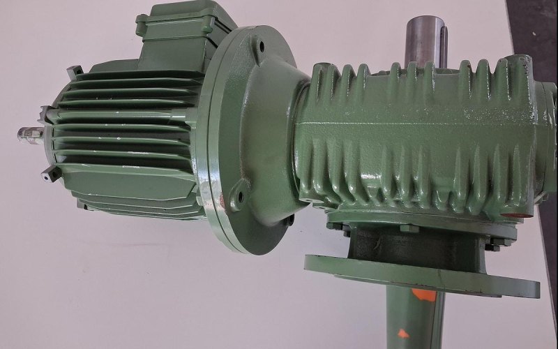 Lenze Gear Motor with Helical Bevel Gearbox