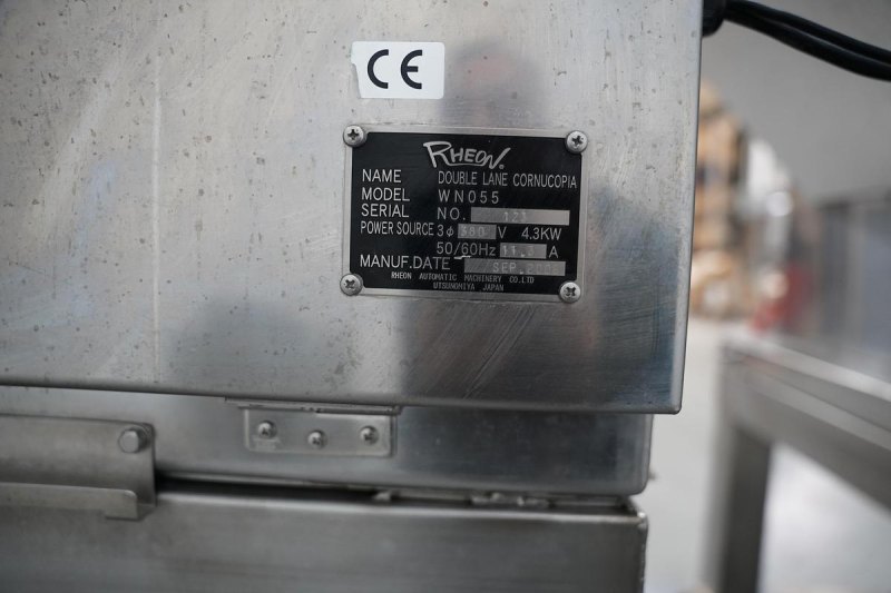 2006 Rheon vormmachine met bebloeming