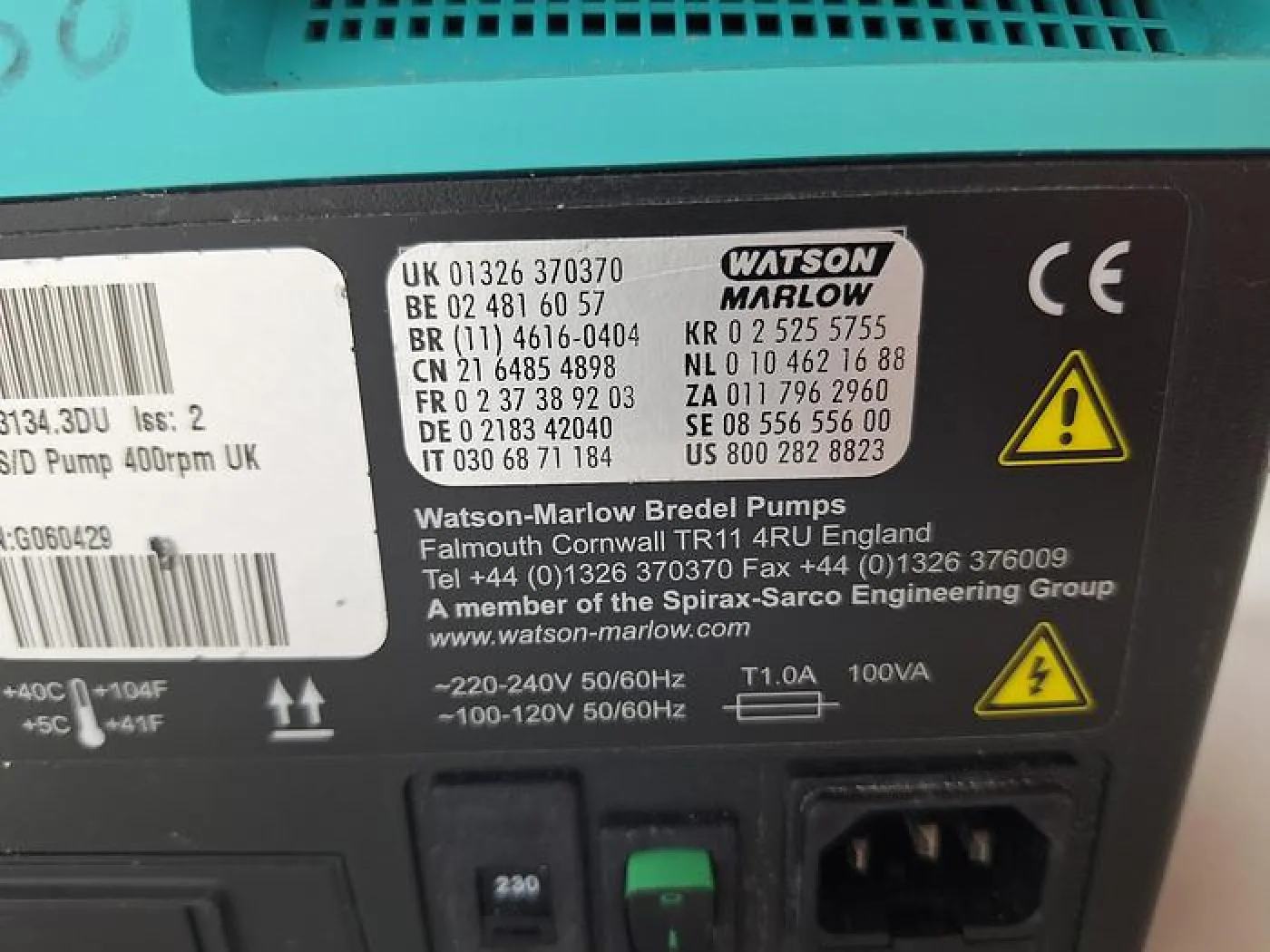 Watson Marlow SCIQ 323 Peristaltic Pump - 2