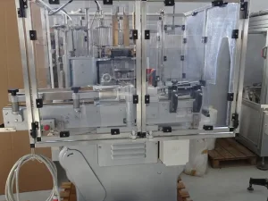 GLUE AND VANE LABELLING MACHINE CAVAGNINO E GATTI, MODEL CG61/D, SECOND-HAND MACHINE