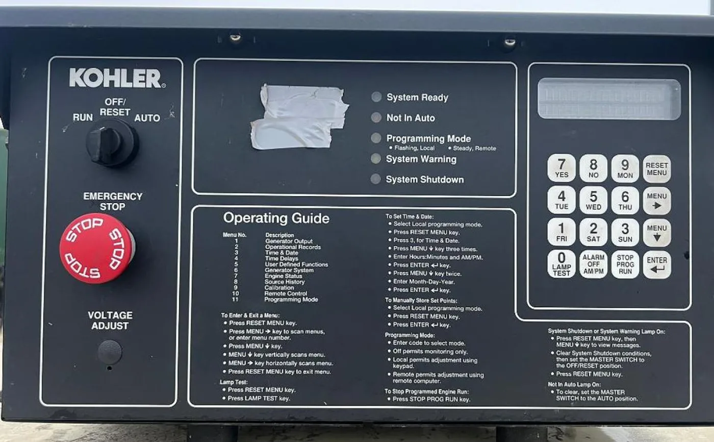 MTU 16V2000 / KOHLER DIESEL GEN.SET 820 KVA - 4