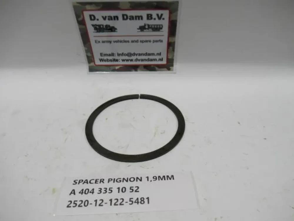 Spacer pignon 1,9MM